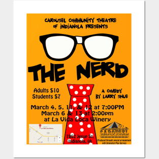 Carousel Theatre The Nerd Show Poster Posters and Art